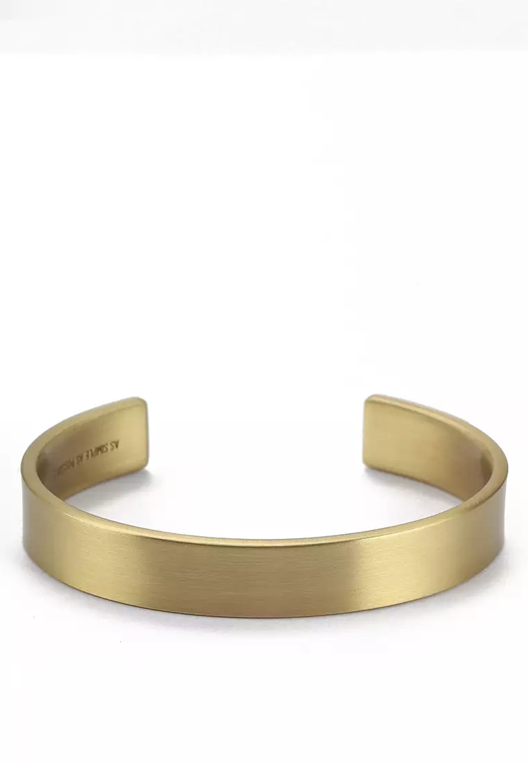 Gold thick clearance bracelet