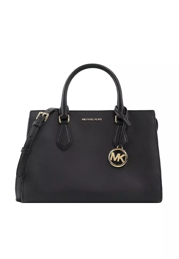 Mk black satchel hotsell
