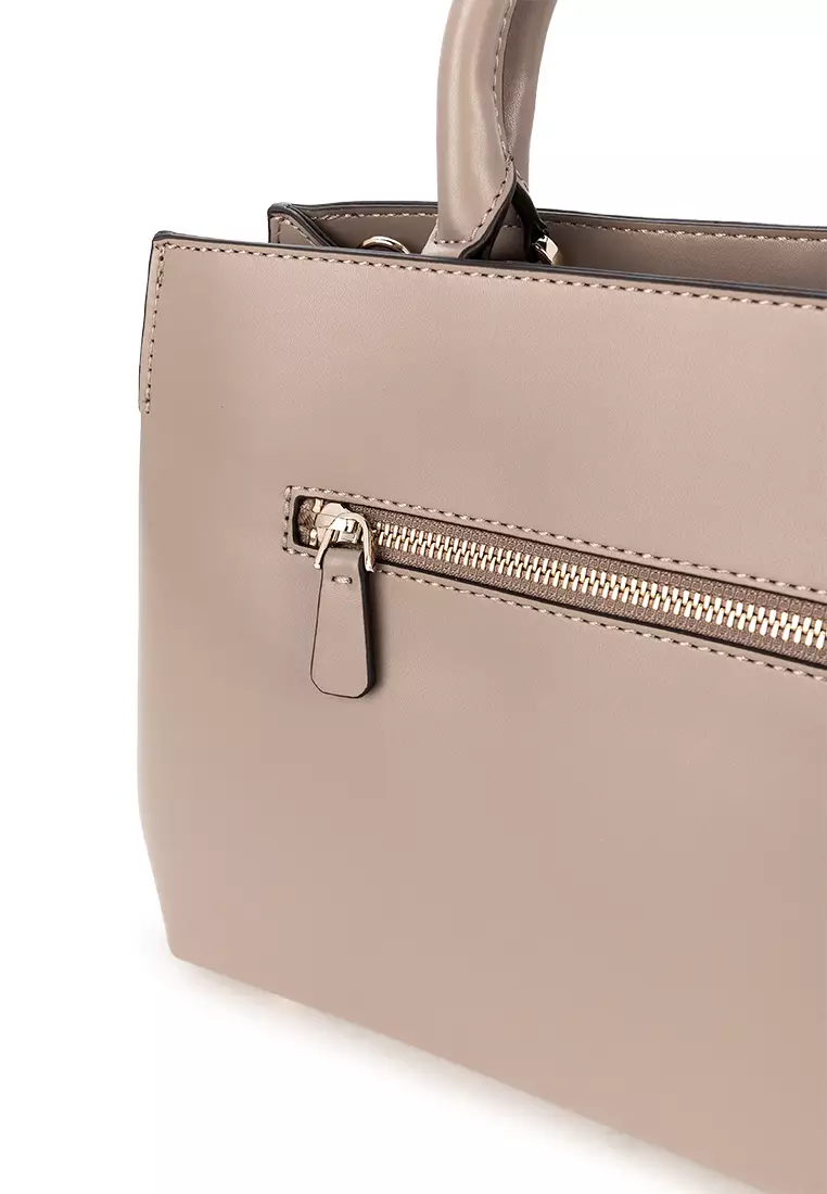 GUESS Lorelei Girlfriend Satchel Sac à Main Noir - Élégance Et Fonctionnalité