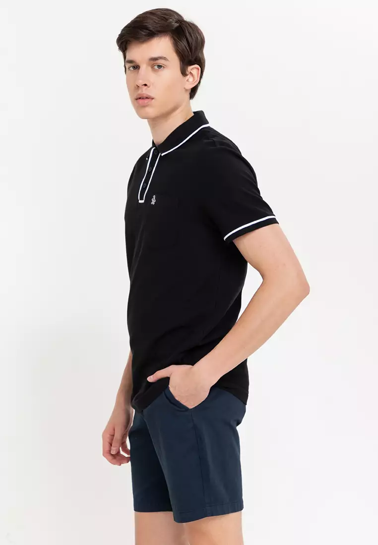 Earl Organic Pique Sticker Pete Polo