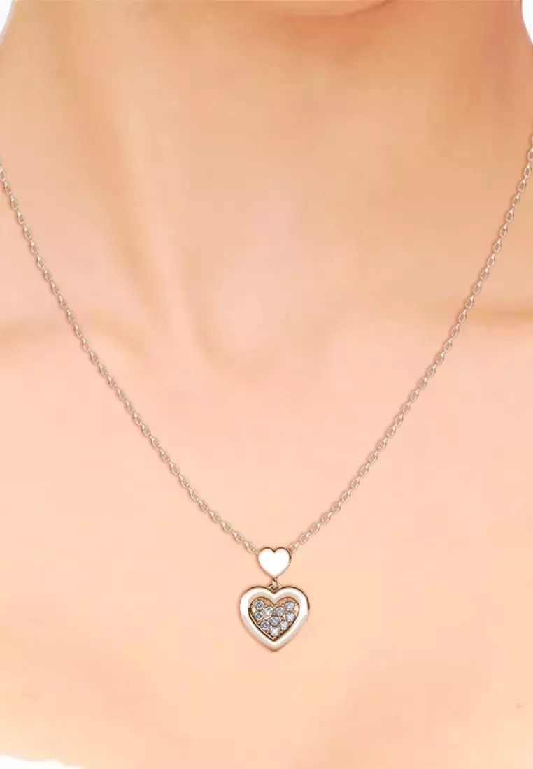 Larine Pendant RG - Kalung Crystal Swarovski by Her Jewellery