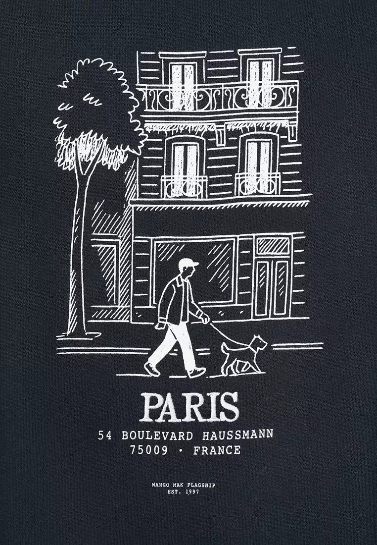 Graphic Hooded Sweatshirt