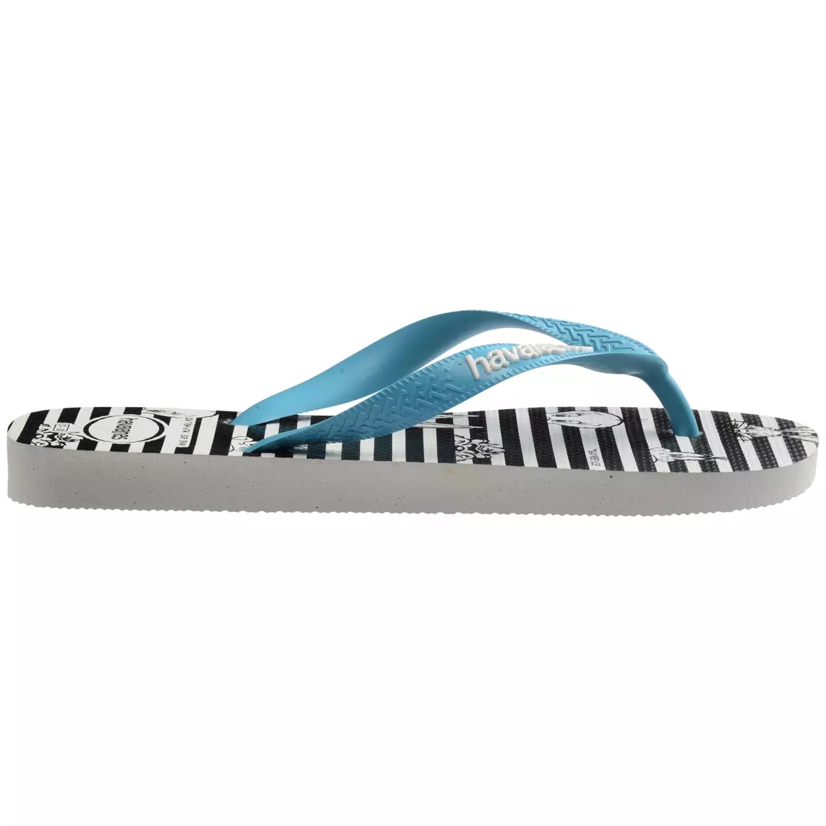 Havaianas 0093 Top Warner Logomania White/Blue - Sandal Pria