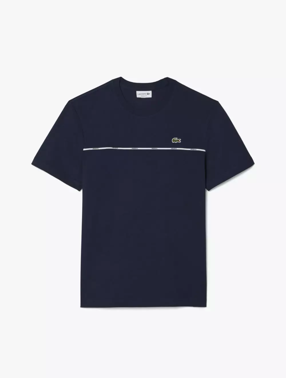 Regular Fit Lacoste Trim T-Shirt - Blue