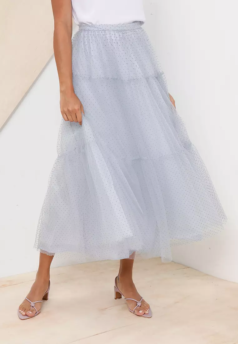 Tulle skirt zalora online