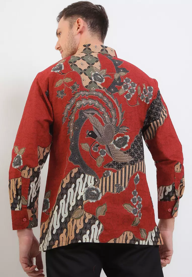 Kemeja Body Fit Motif 6