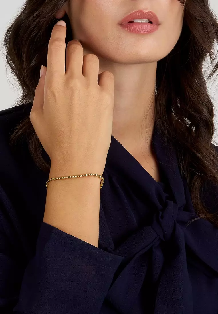 Morellato INTRECCI Gold Chain 16+3cm Ladies Bracelet SAZC14