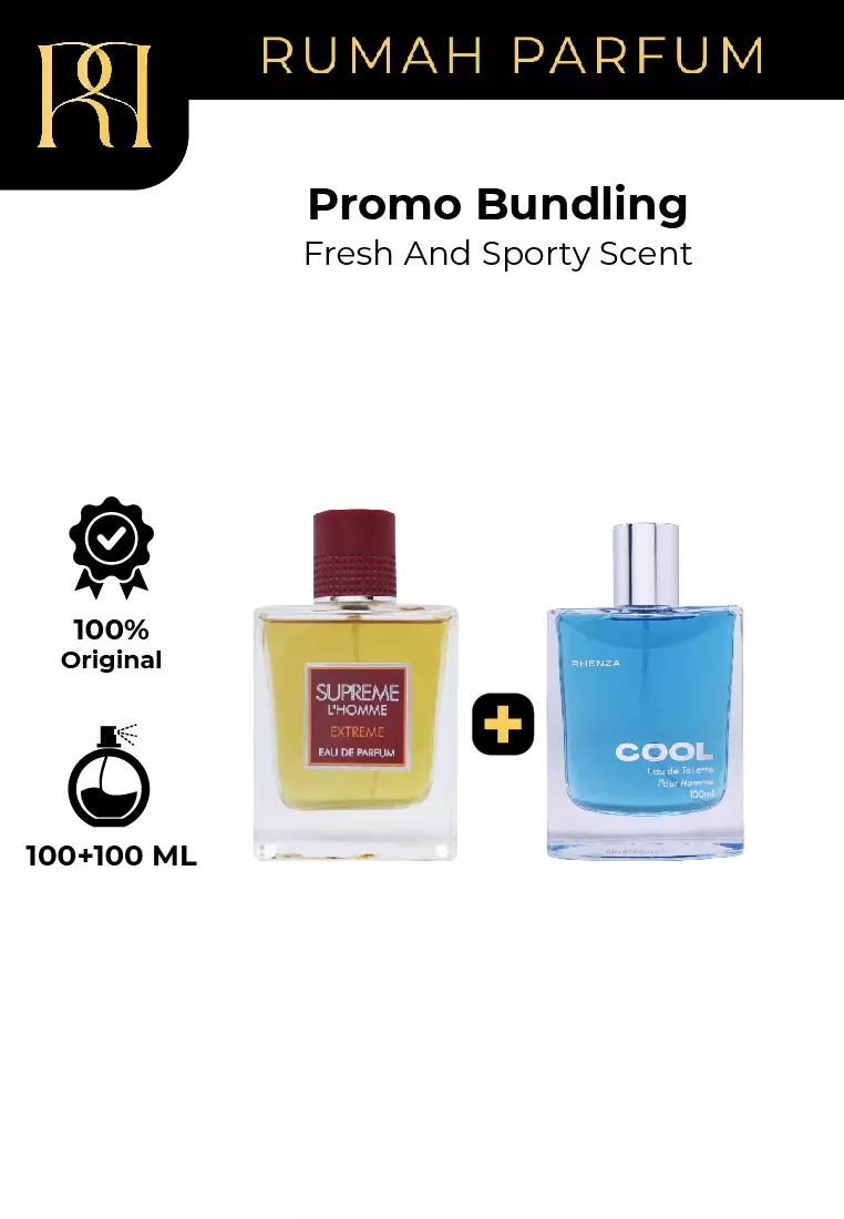 Jual Fragrance World Promo Bundling Fresh and sporty scent Original