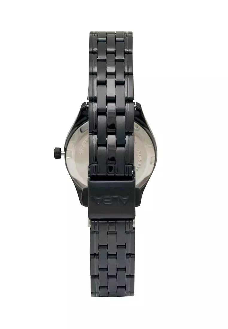 Alba Jam Tangan Wanita - Black - Stainless Steel - AN8095