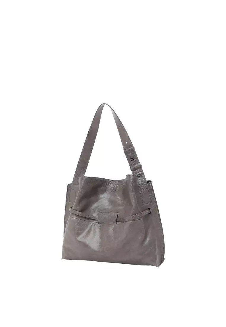 SAOI Belt Tote II Small - Distressed Grey