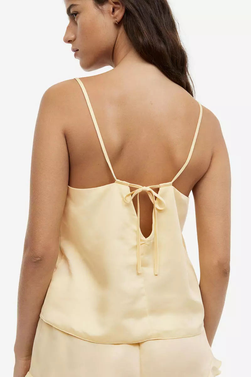 H&m silk clearance cami