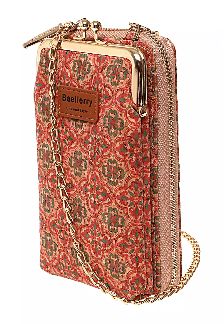 Sling Bag Tas Selempang Wanita Dompet Multifungsi Uniqe Design Material Kulit Leather ORIGINAL