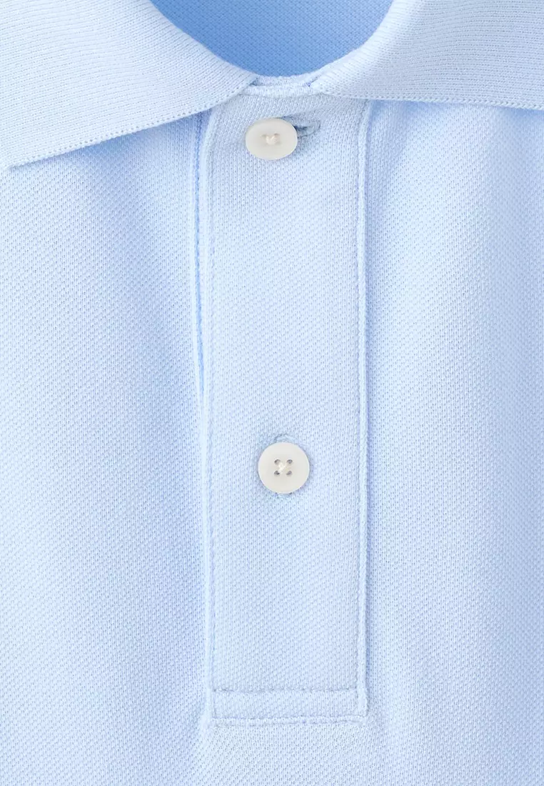 Regular-Fit Cotton Piqué Polo Shirt