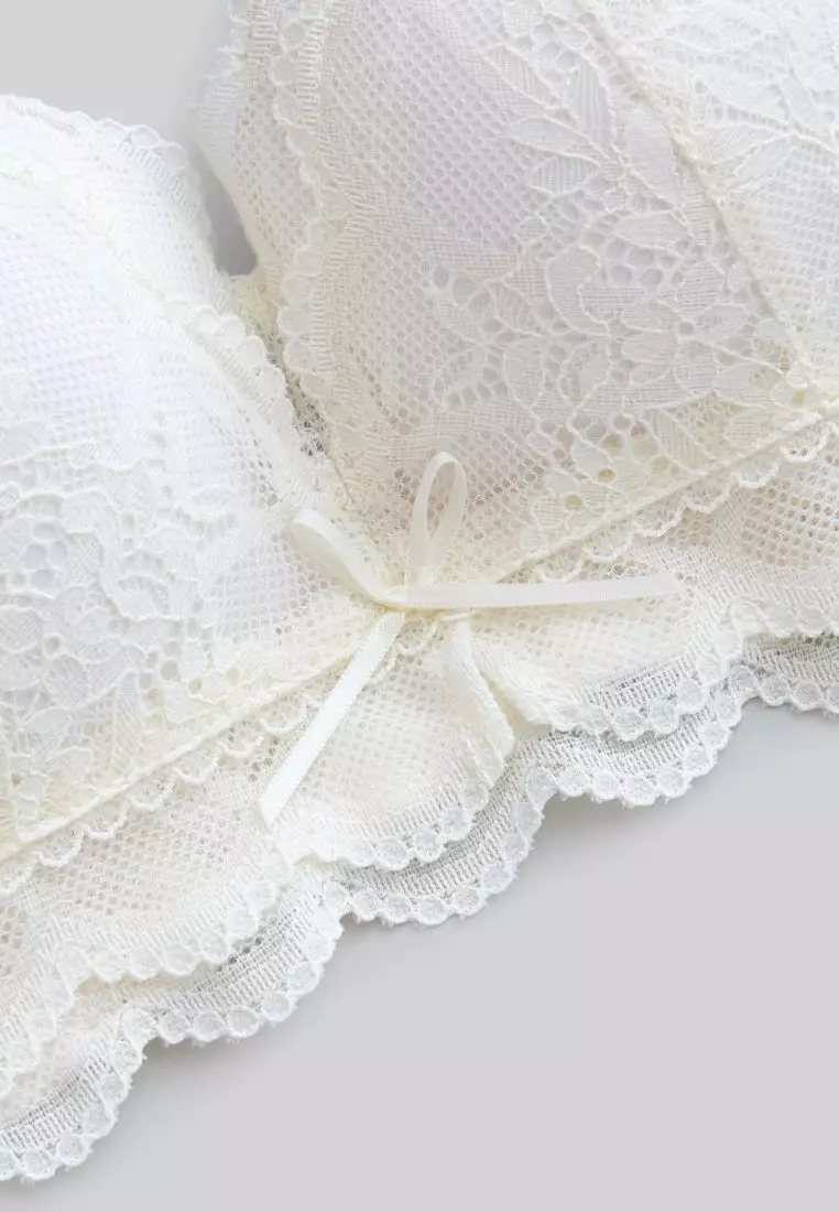 NINI SUPER BOOST PUSH-UP WIRELESS LACE BRA FOR WOMAN GIRL BR14517