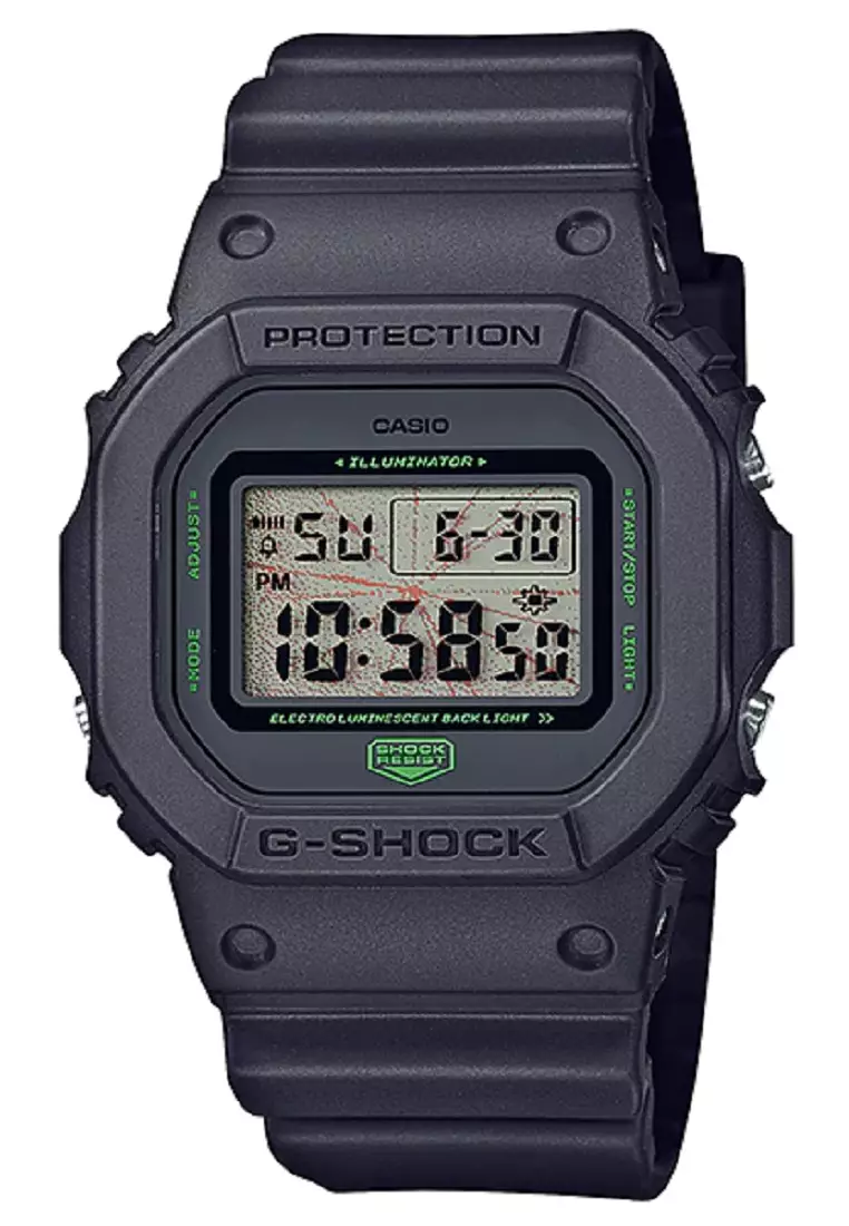 Jual G Shock G Shock Men DW 5600MNT 1DR Hitam Original 2024 ZALORA