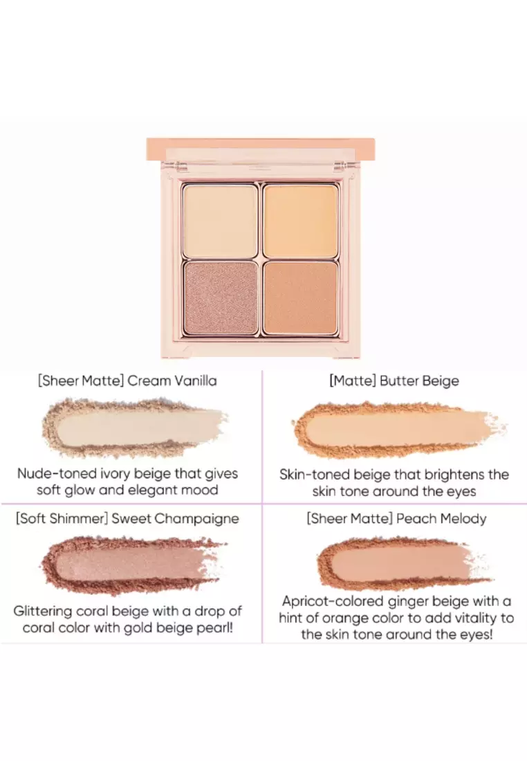 B. by BANILA Mood On Eye Palette - Mellow Beige