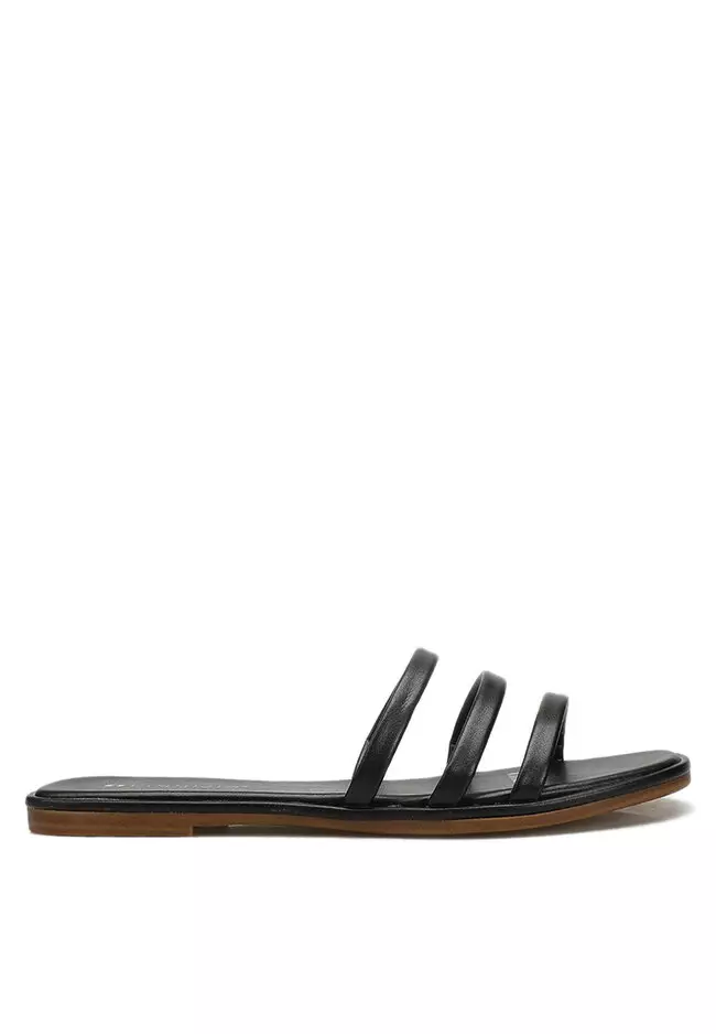 Lina Strappy Flat Sandals