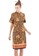 Flike Batik multi Cheongsam Dress Motif Wulu Jengger Jingga 56C2FAA32B21A5GS_1
