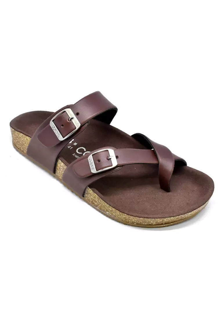 Carvil Sandal Pria BENZO-04 M BROWN