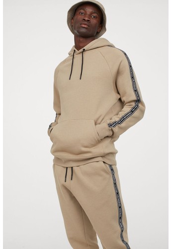 Hooded top with grosgrain clearance