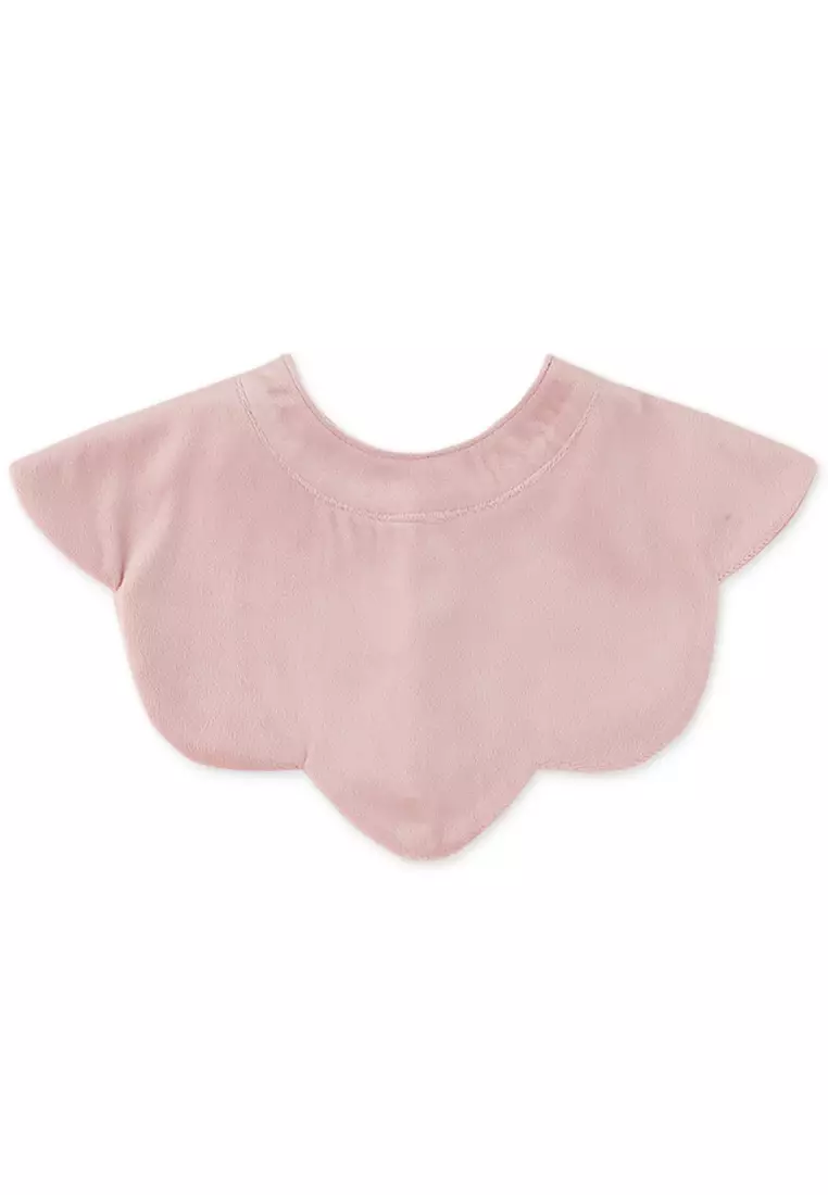 Girls Standing Collar With Scallop