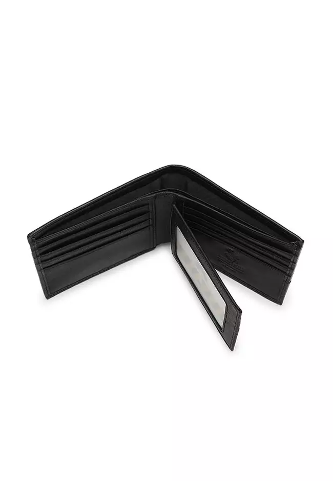 Men's RFID Blocking Bi Fold Wallet (Dompet Bi Fold Pria RFID Blocking) - Hitam