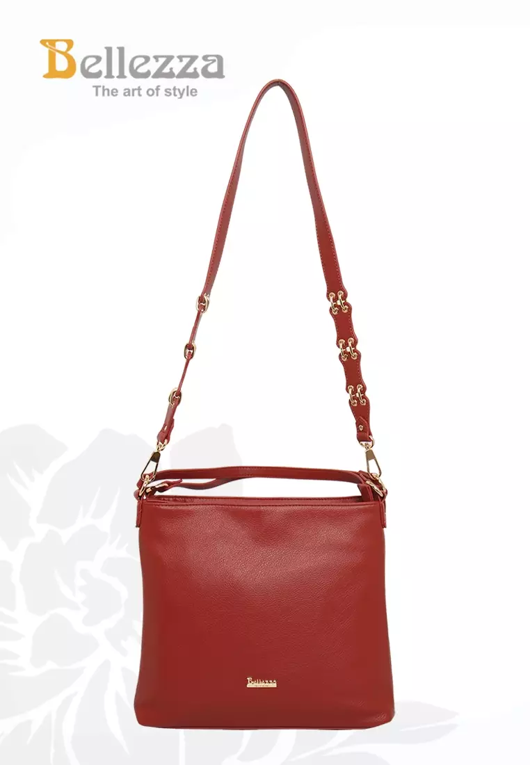 Bellezza Handbag CZ244 Brick Red