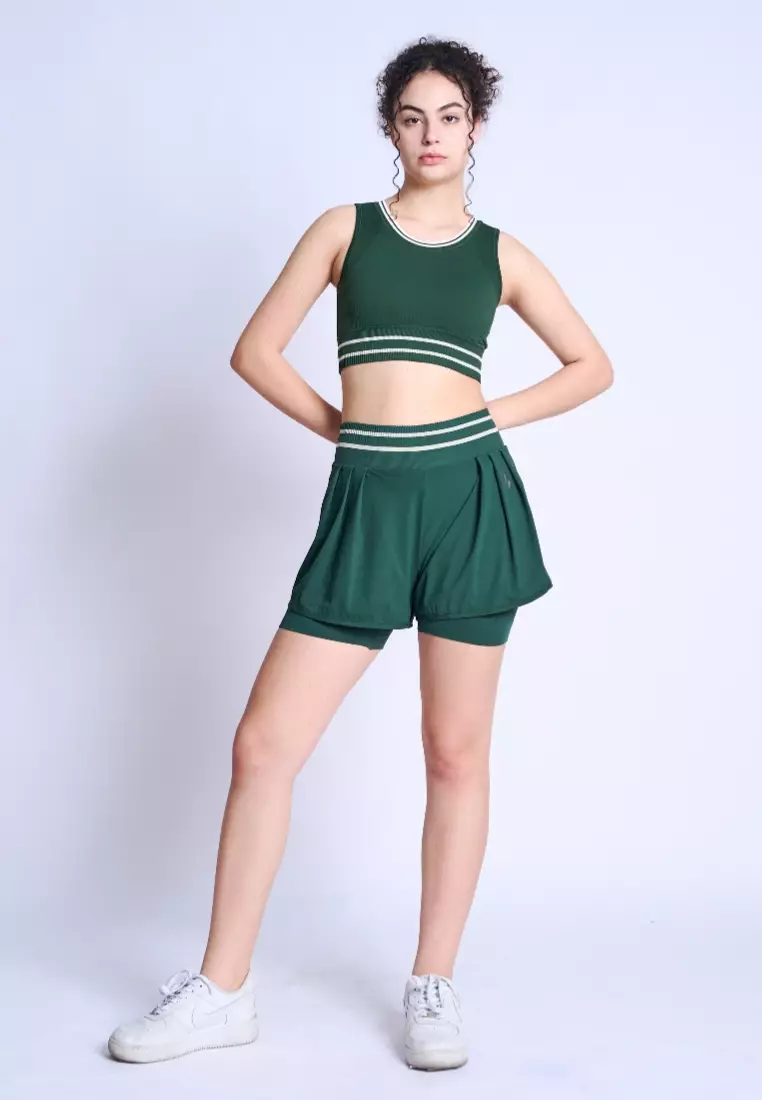 Aryna Seamless Sports Crop Top Bra