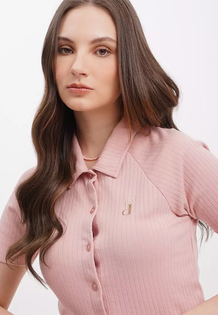 Penshoppe on sale pink polo