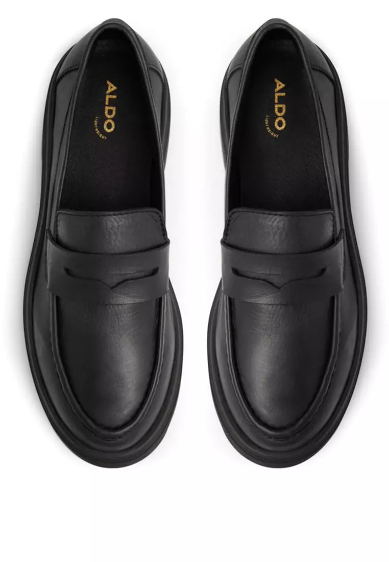 Aldo hot sale loafers black