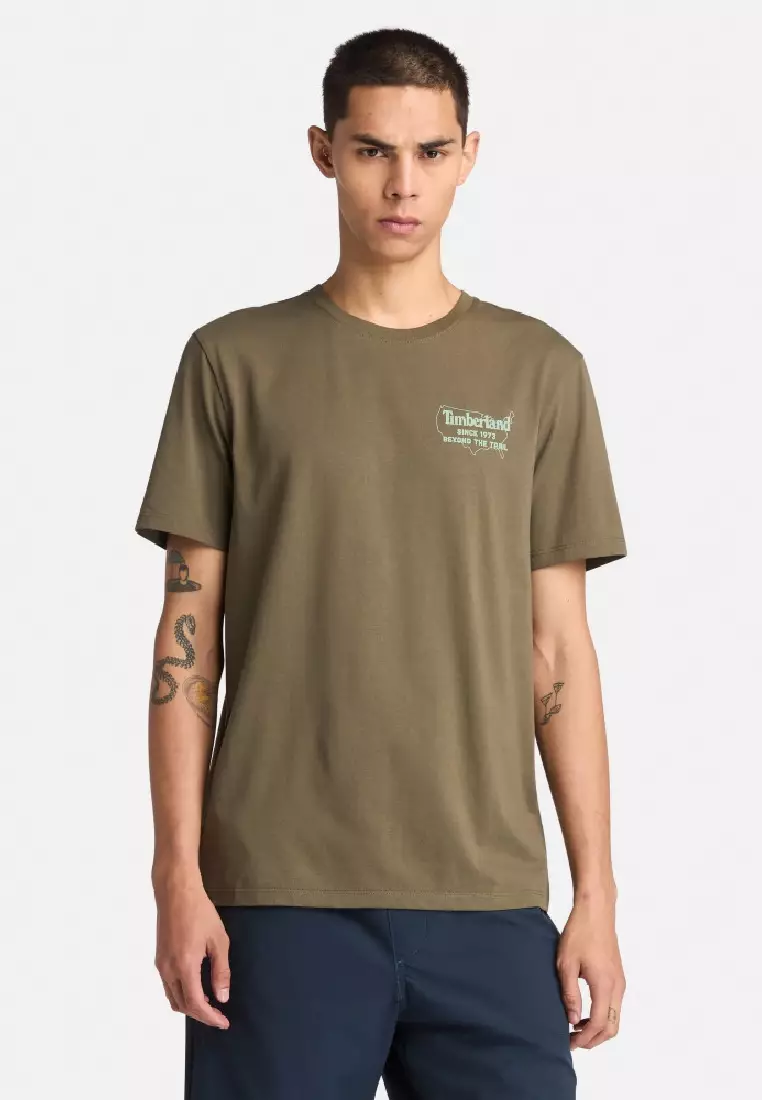 Timberland Men's Back Graphic Short-Sleeve T-Shirt 2026 | Buy