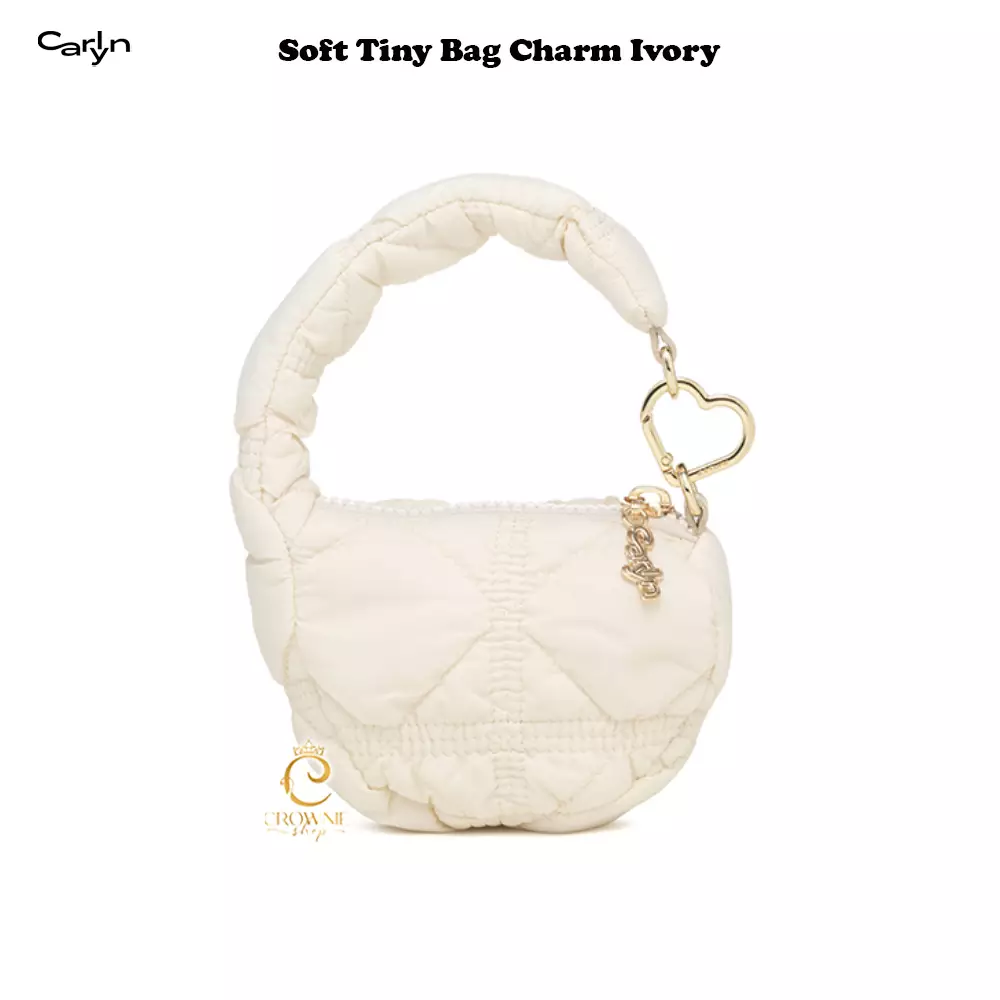 Jual Carlyn Carlyn Soft Teeny Bag Charm Ivory Original 2025