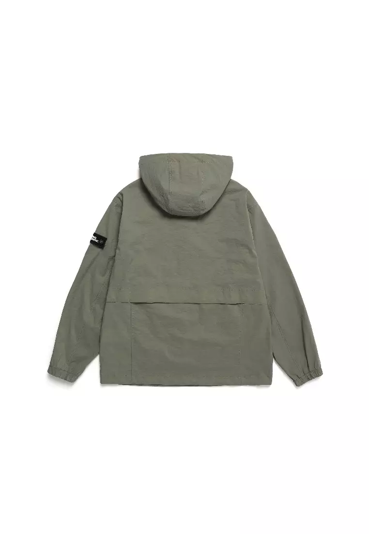 Unisex DIMER Woven Training Hooded Anorak Jacket