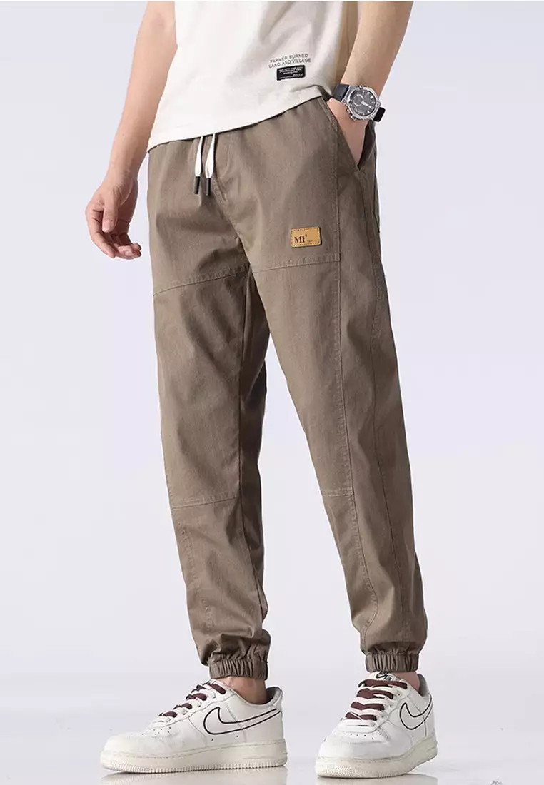 Drawstring Casual Jogger Pants