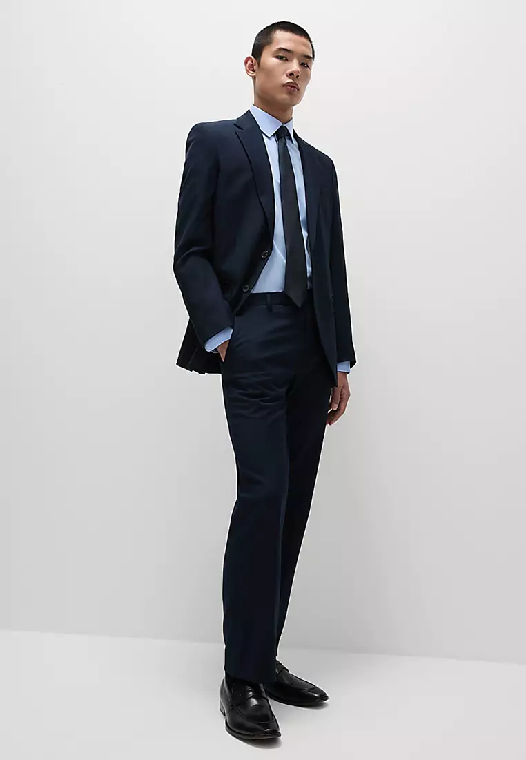 Regular Fit Easy Iron Cotton Blend Shirt