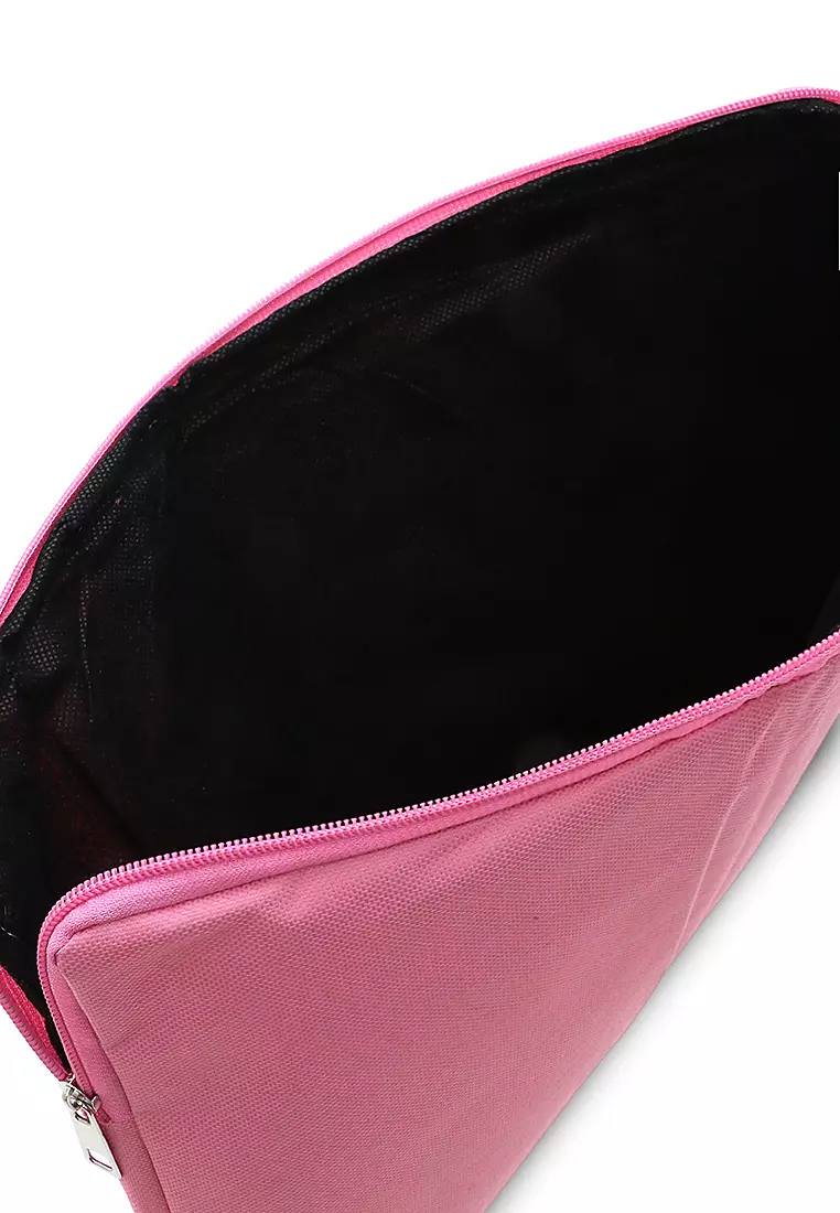 Shop Evernoon Official Tas Laptop Wanita Front Pocket Dengan Gambar Cantik  Premium Quality - Pink Bag