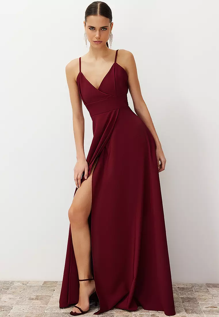 green emerald velvet dress Starlight Glitter Maxi Dinner Dress  nichii (Malaysia)