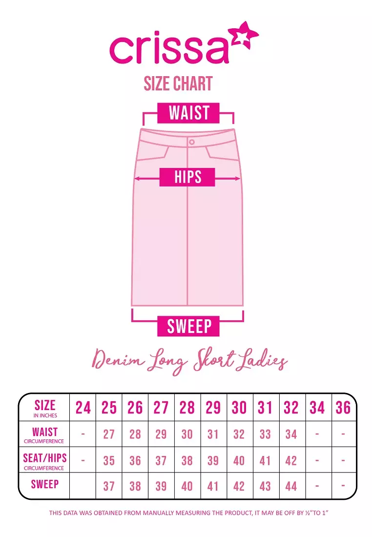 Denim Long Skirt Ladies