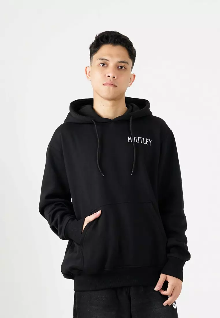Moutley Men's Jacket Basic Hoodie Sweatshirt Regular Fit Fleece Creatures 081224