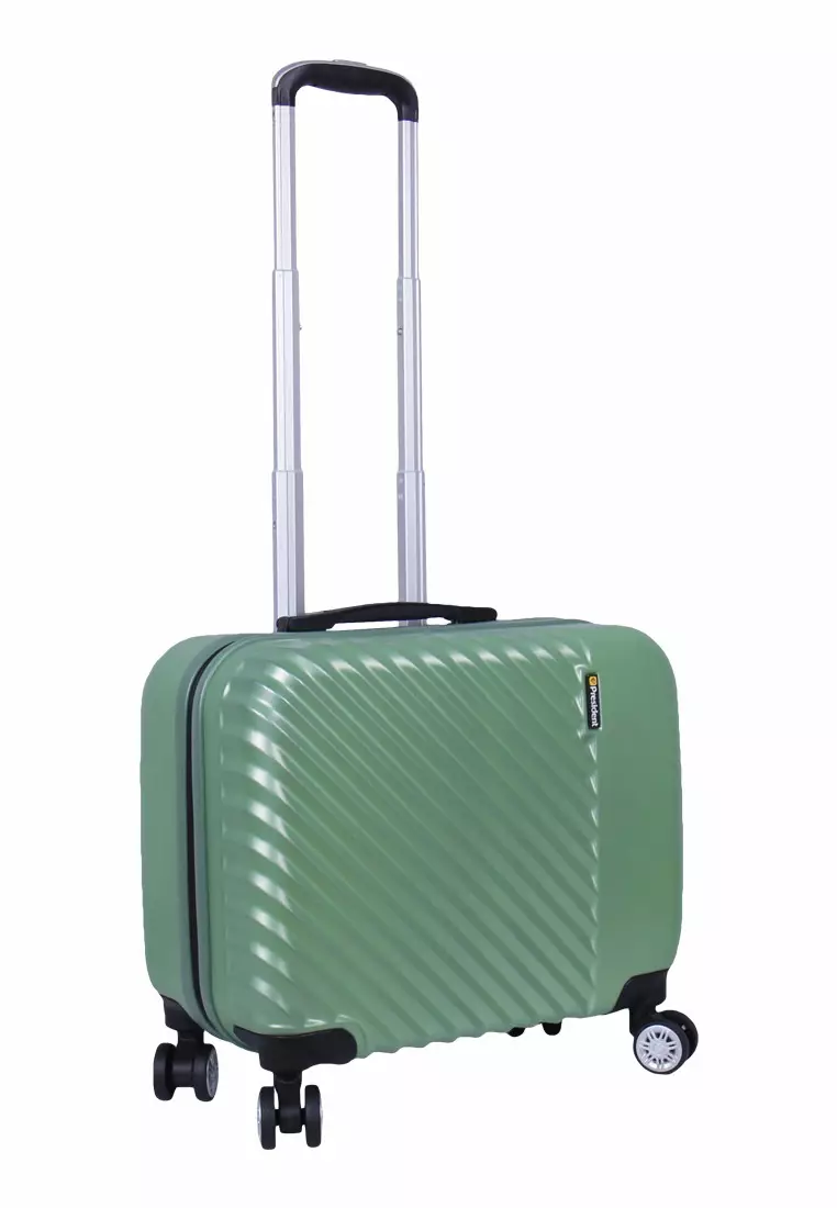 President Cabin Bag Trolley C015 - 18 inch Lime Green