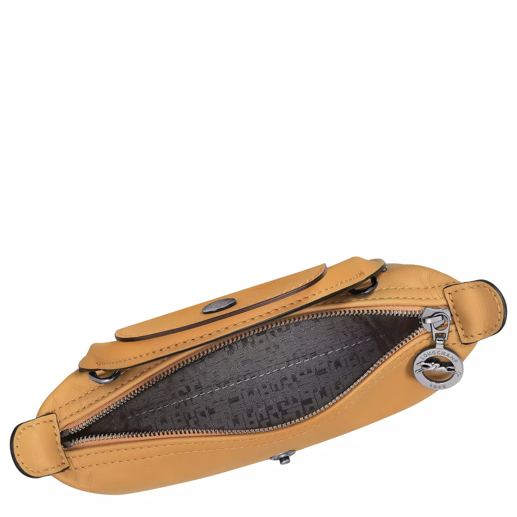 Le Pliage Xtra XS Leather Pouch - Honey