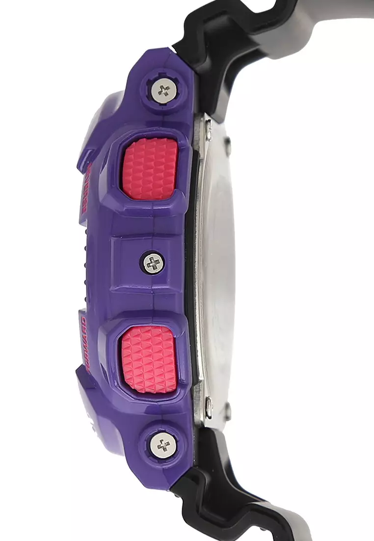 Casio G-SHOCK Jam Tangan Pria - Black Purple Pink - Resin - GA-110NC-6ADR