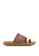 Noveni pink Weave Toe Ring Sandals A0427SH774411CGS_1