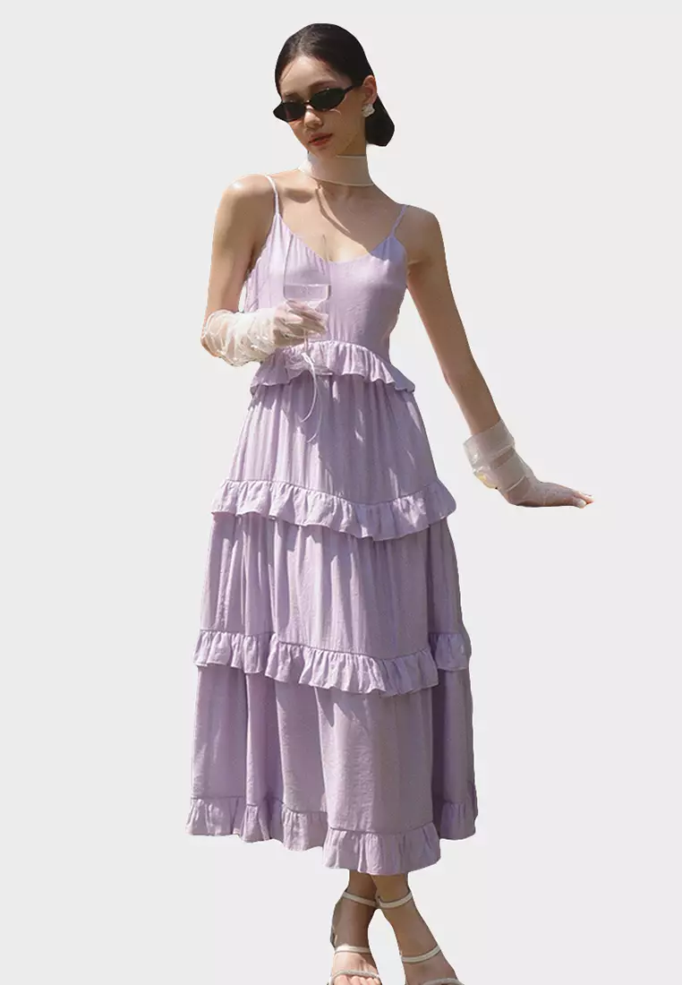 Tiered Ruffle Maxi Dress