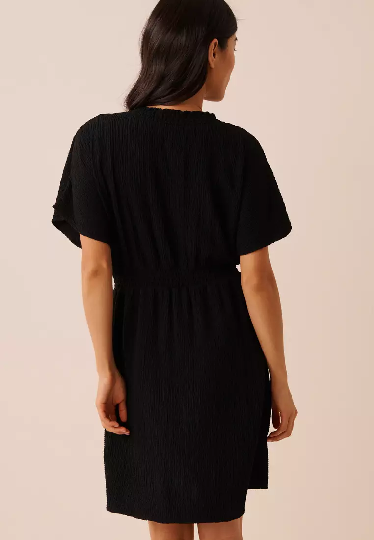Short Crinkle Dress