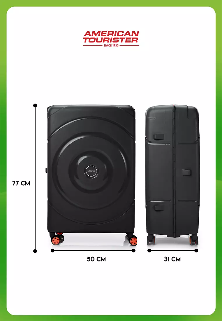 American Tourister Koper Hardcase Circurity Large 28 Inch - Black