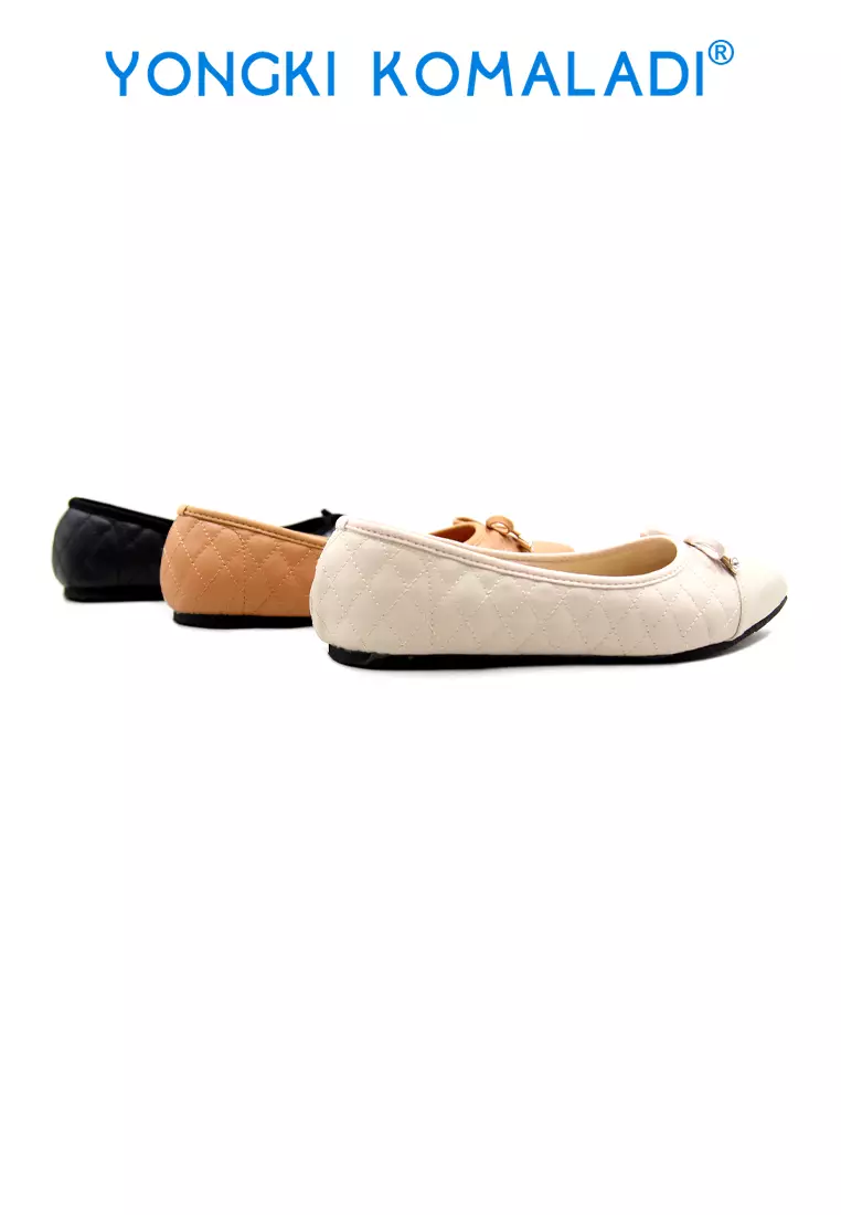 [ ORIGINAL ] YONGKI KOMALADI BRITNEY FLATSHOES OL-BY8660-22 HITAM
