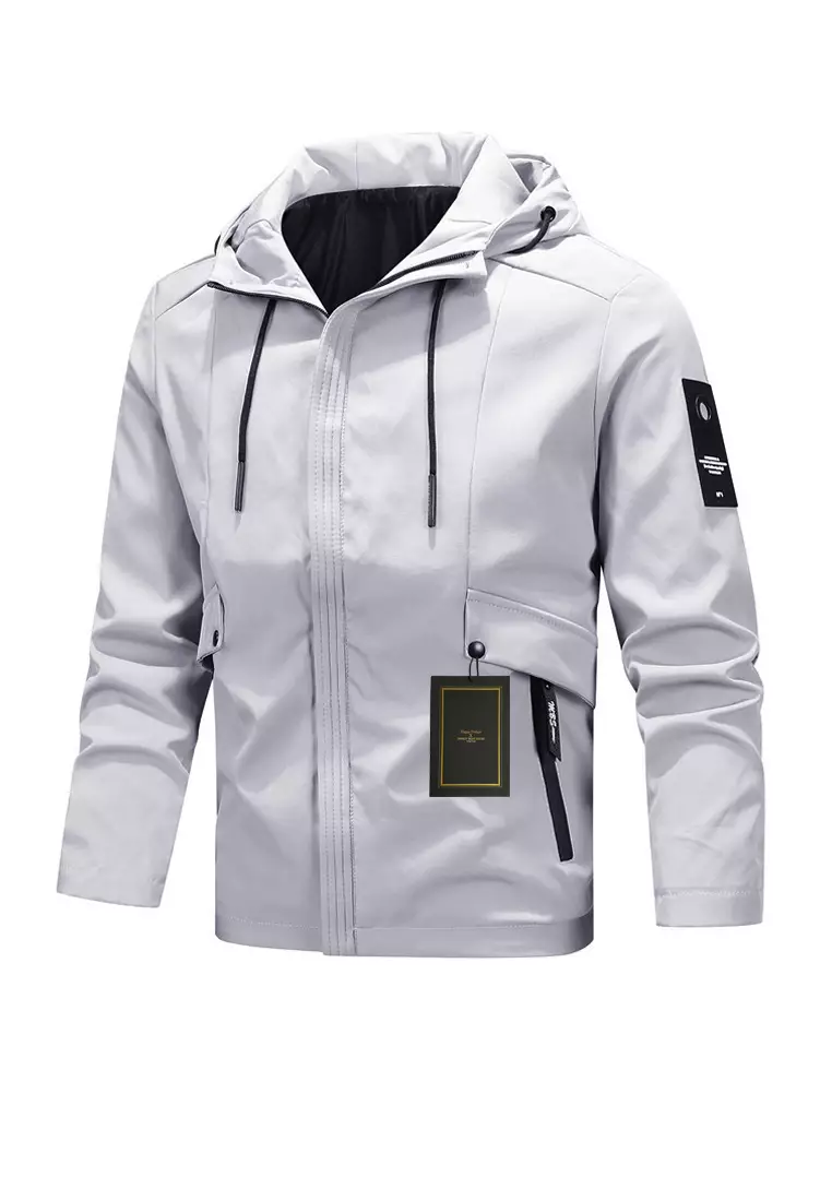 Thin Hooded Technical Jacket FX1902