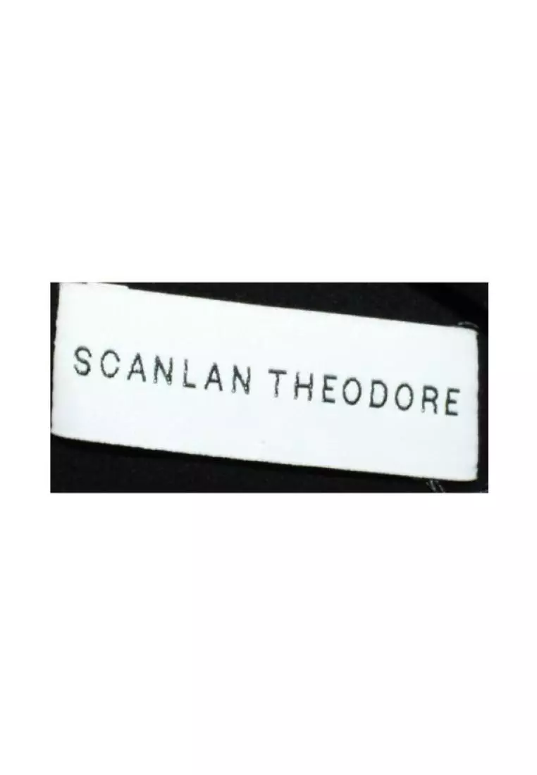 Buy Scanlan & Theodore Pre-Loved SCANLAN & THEODORE Black Long Sleeved ...