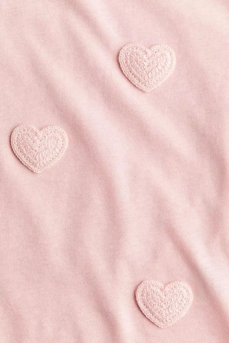 Motif-detail t-shirt